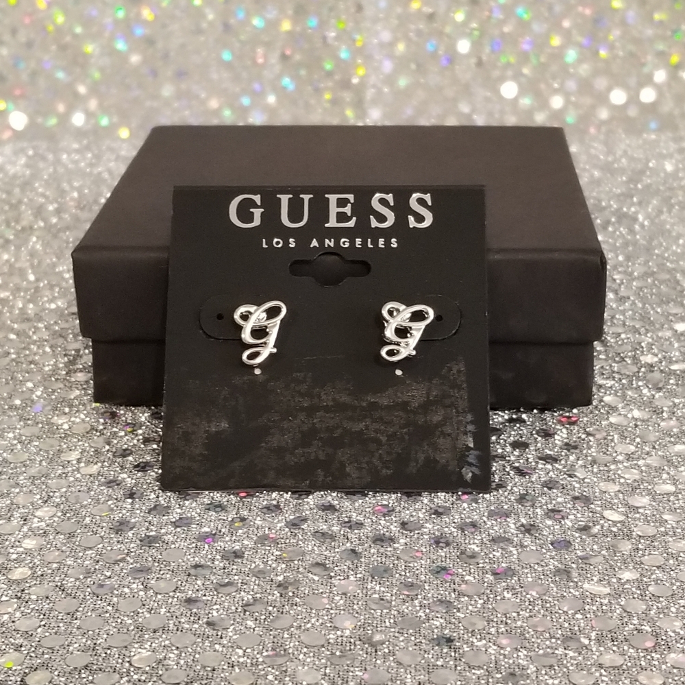 Guess "G" Stud Earrings